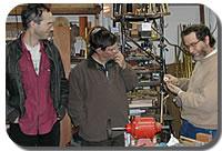 Benedict Koehler, Geoff Wooff & David  Quinn (Montpelier, Vermont USA. Oct 2002)